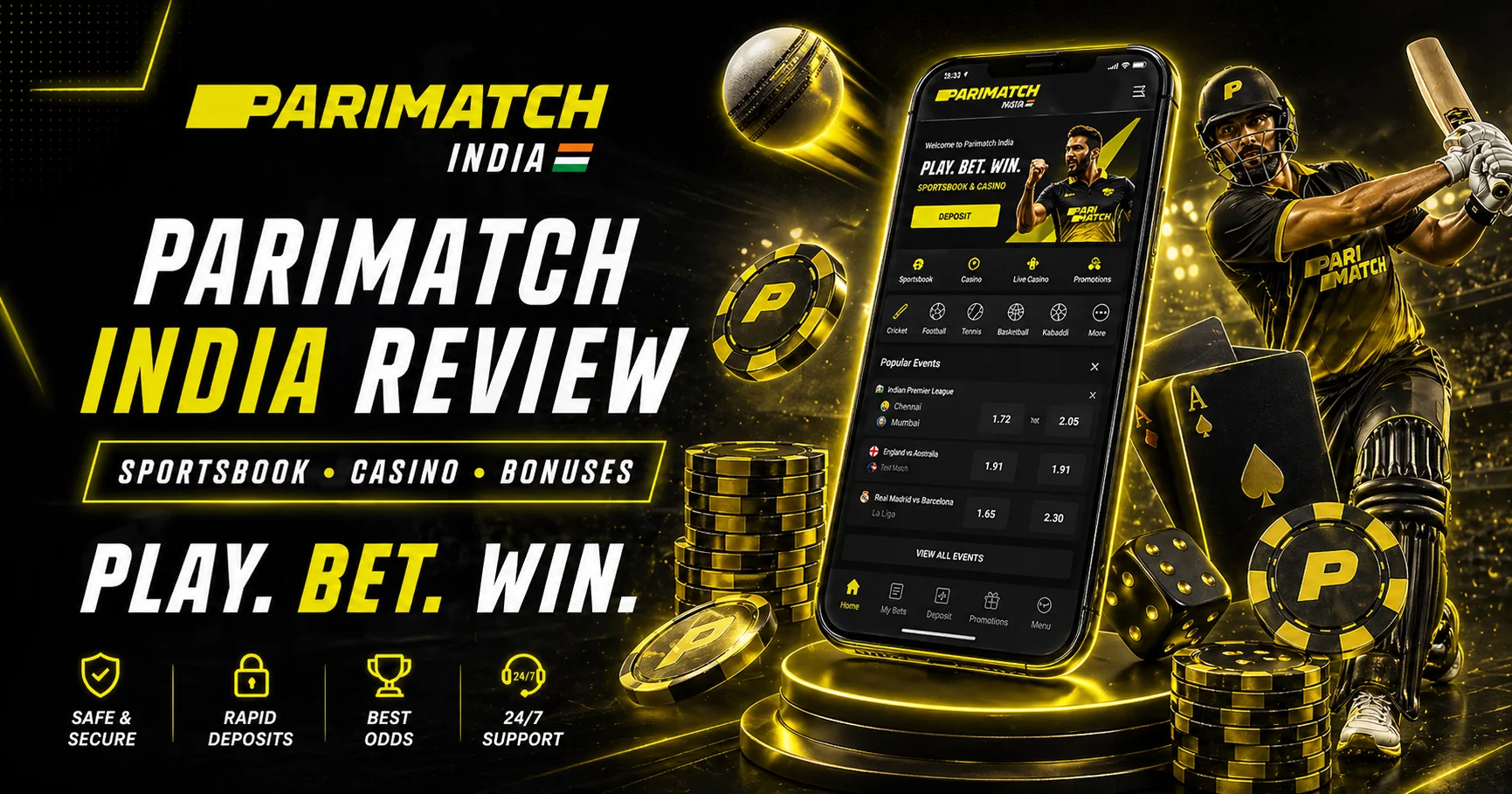 Parimatch India Review 2026 — Expert Casino Analysis